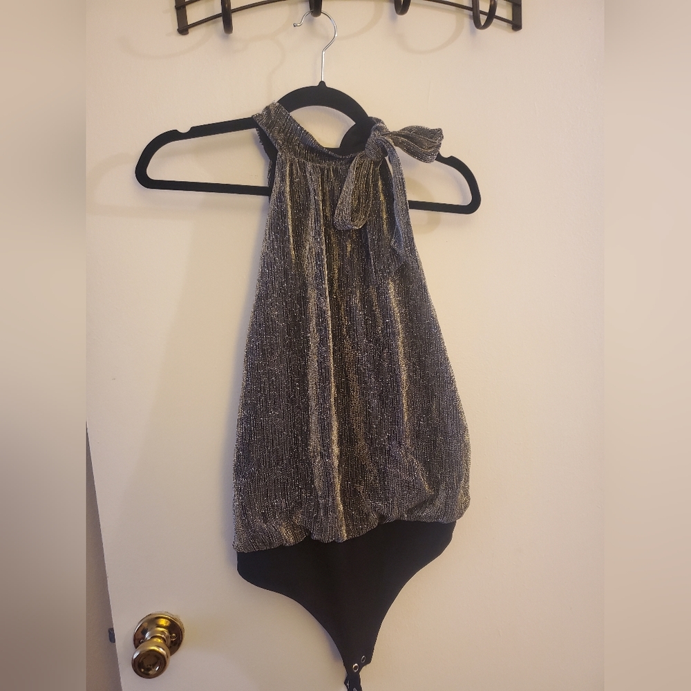 Express halter bodysuit